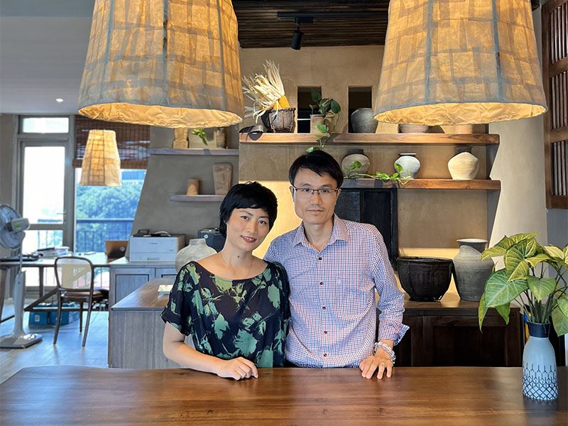 Trung and Huyen DOAN, the founders of Kampá Tour