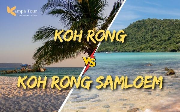 Koh Rong o Koh Rong Samloem: ¿Cuál elegir?