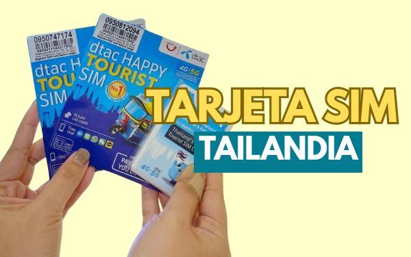 Tarjeta SIM de Tailandia para turistas (guía completa)