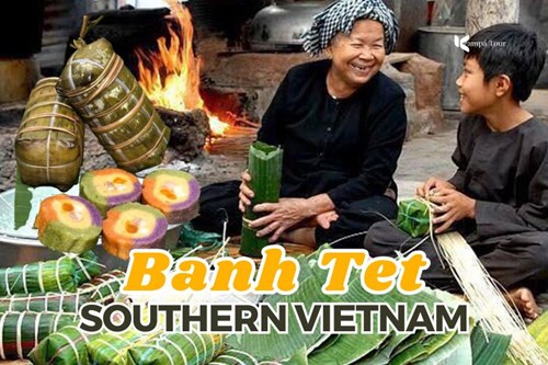 Banh tet: A Southern Tradition on the Tet Holiday Table