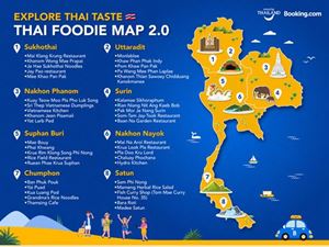 Explore Thai Cuisine through the “Thai Foodie Map”