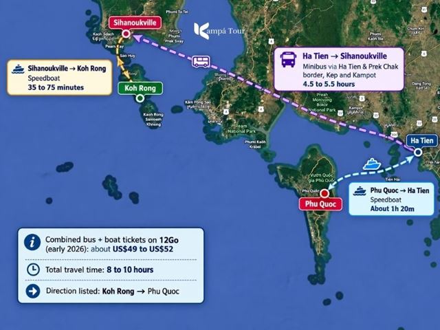 Phu Quoc to Koh Rong