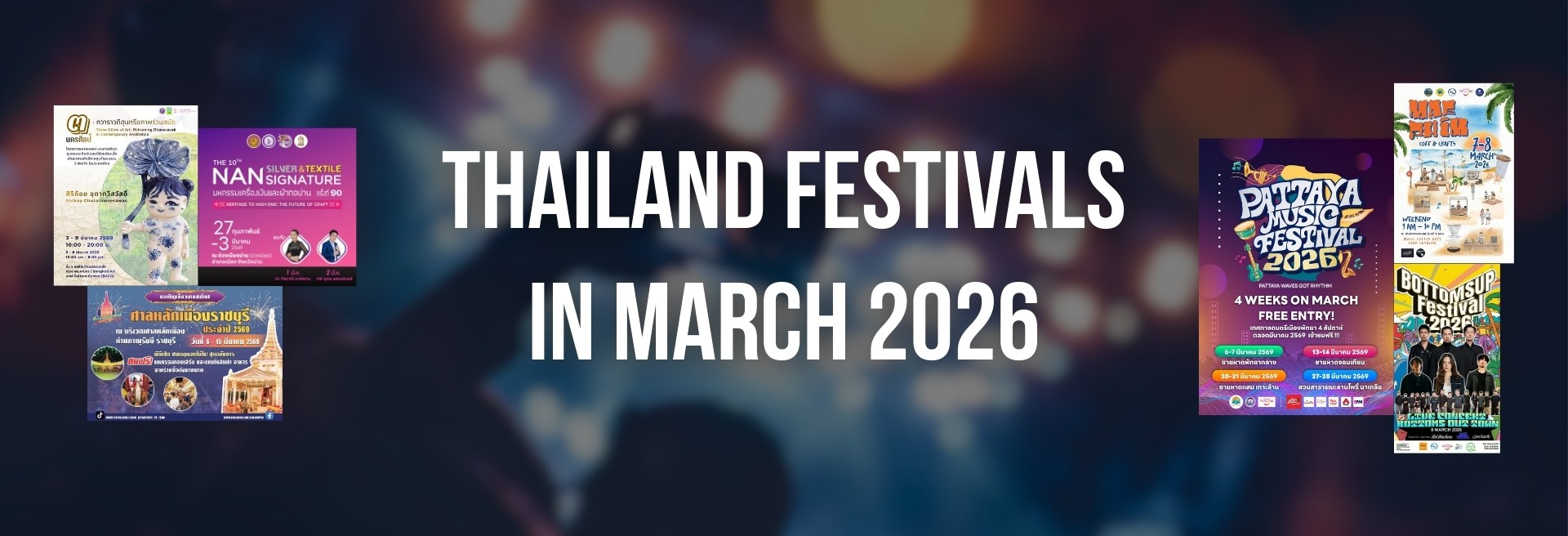 Thailand Events in March 2026: Festivals, Music and Cultural Celebrations