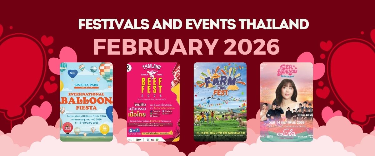 Top 10 Best Festivals and Events in Thailand in February 2026