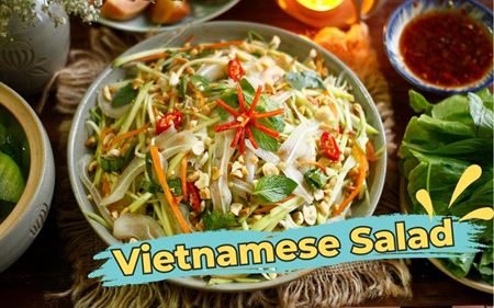 Vietnamese Salad: Where Freshness Meets Flavor in Every Bite!