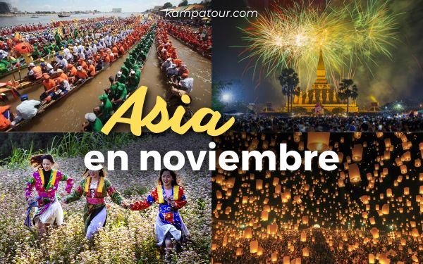 ¿Con ganas de escapar en noviembre? ¿Y si te vas a Asia?