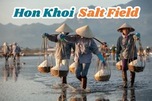 The Stunning Beauty of the Hon Khoi Salt Fields