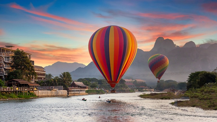 Vang Vieng Hot Air Balloon: Your Dream Flight Awaits in the Skies