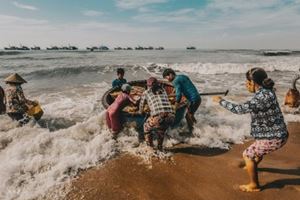 The Lively Fishing Village in Phu Yen