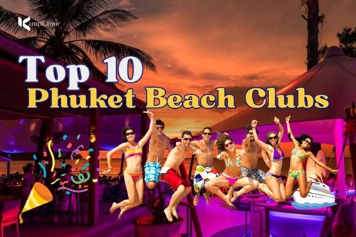 TOP 10 Best Beach Clubs and Bars in Phuket!