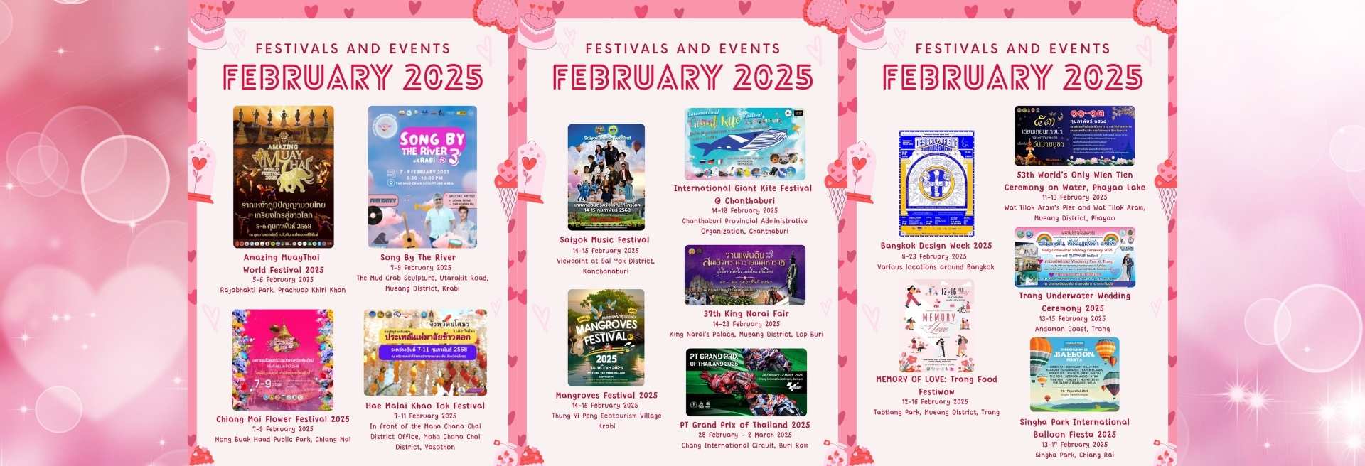 Top 14 best festivals and events in Thailand for February 2025