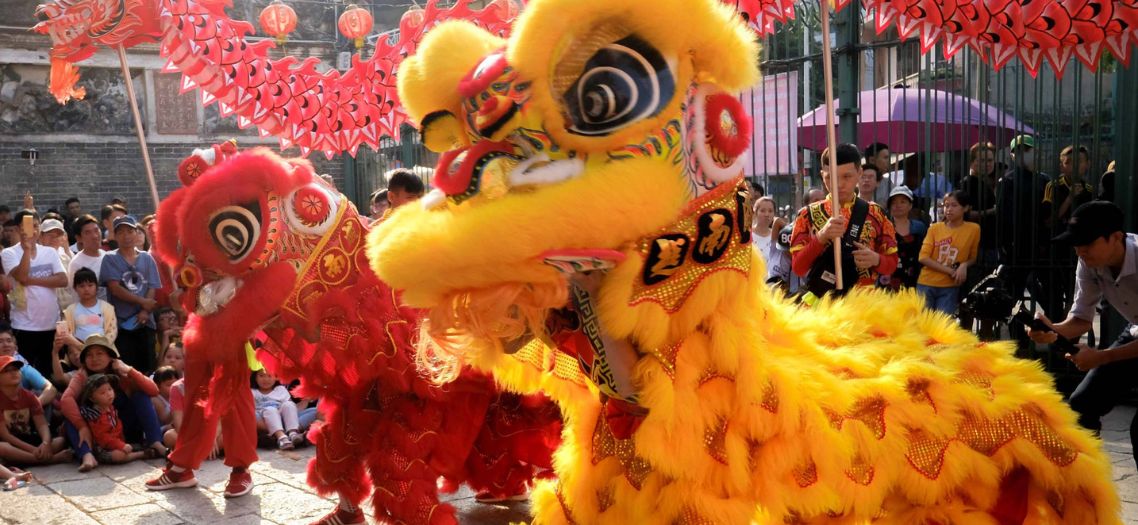Danza del león vietnamita: un espectáculo fascinante de festivales