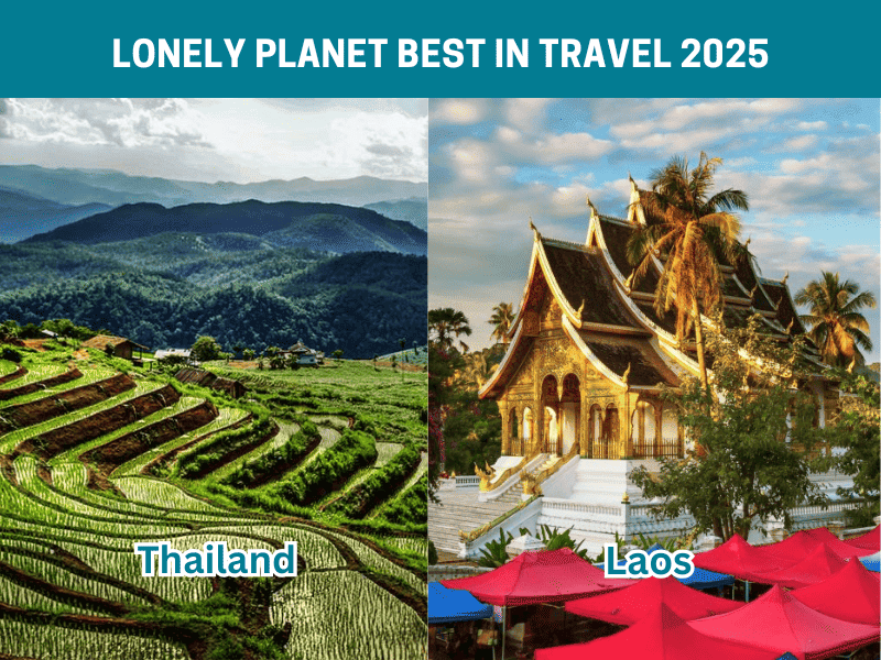 Laos and Thailand Among Top 30 Destinations for 2025 According to Lonely Planet