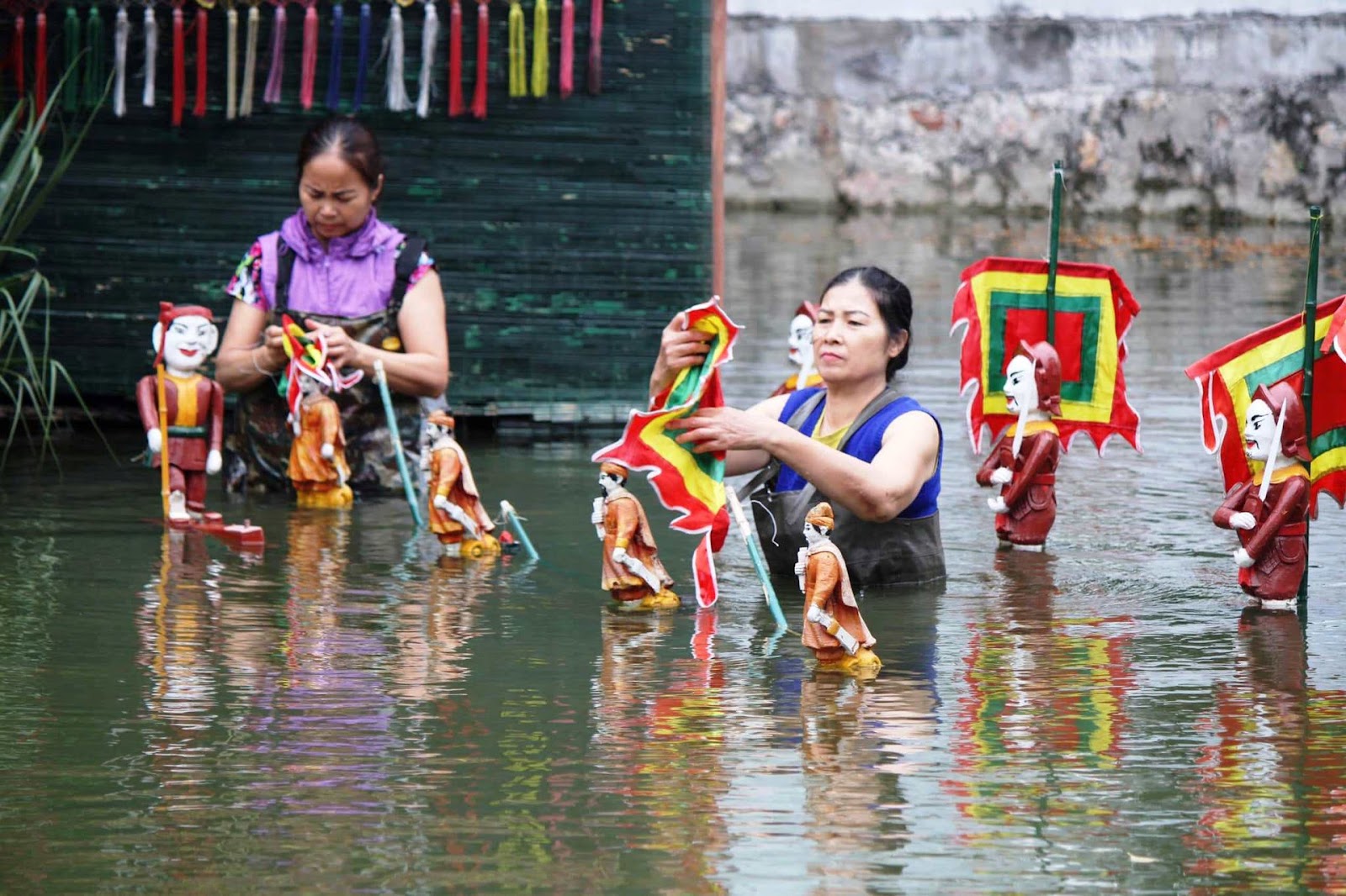 Water puppetry is a long-standing art form in Vietnam, and was recognized by UNESCO as an intangible cultural heritage in 2003.