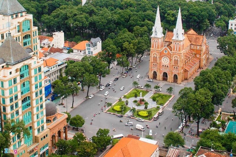 A visit to Ho Chi Minh City is possible throughout the year