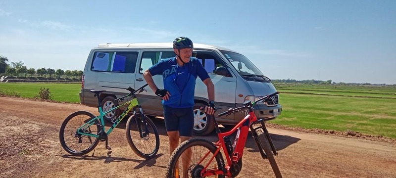 siem reap a phnom penh en bicicleta