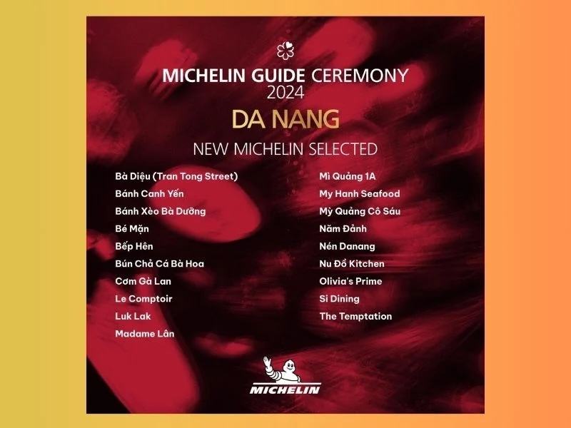 Michelin Vietnamese Restaurants, michelin guide 2024