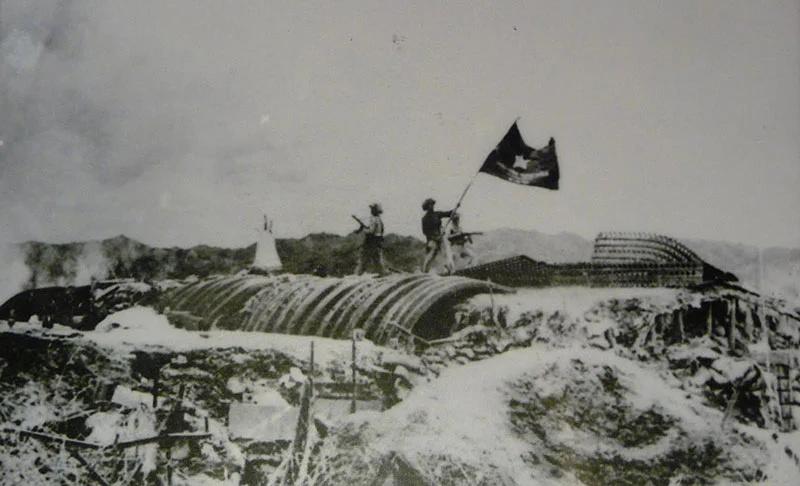 The victory of Dien Bien Phu in 1954 - source: wikipedia
