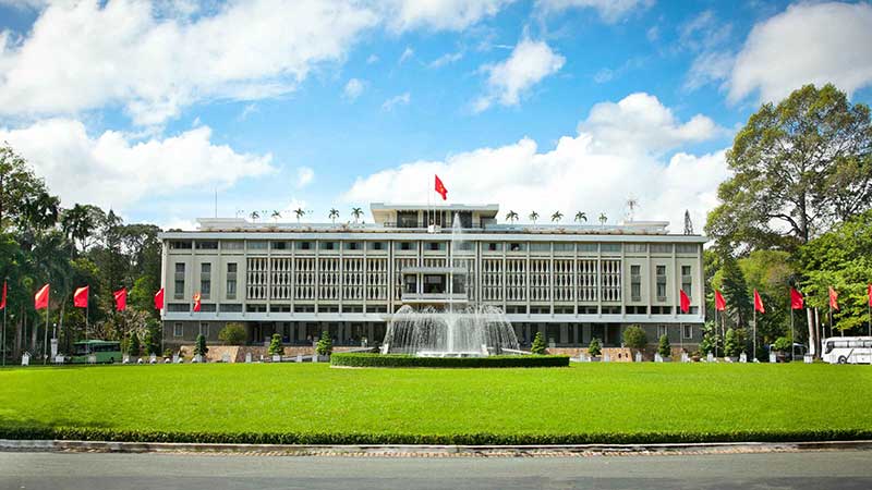 Reunification Palace (or Independence Palace) in Ho Chi Minh City
