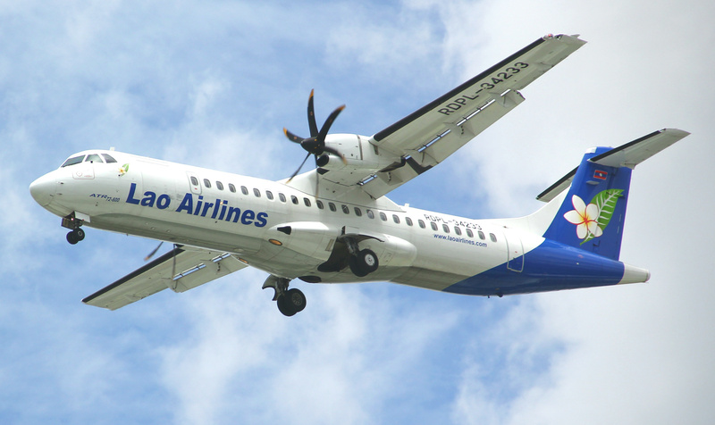 llegar a luang namtha en avion laos airlines