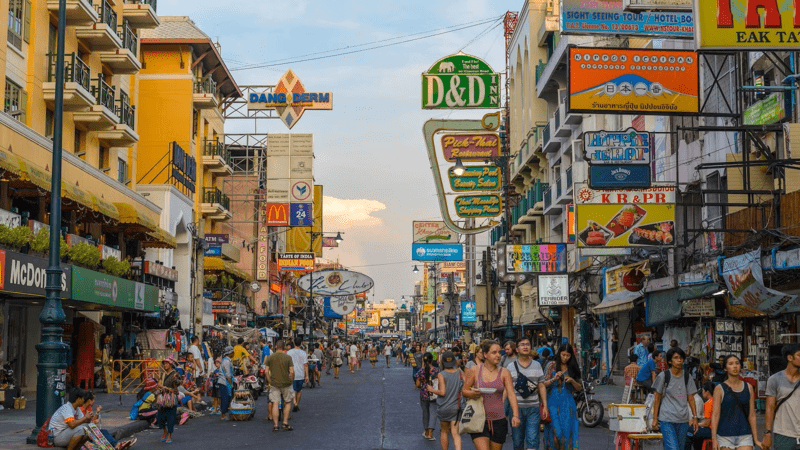Khao San Road, Thailand, Bangkok