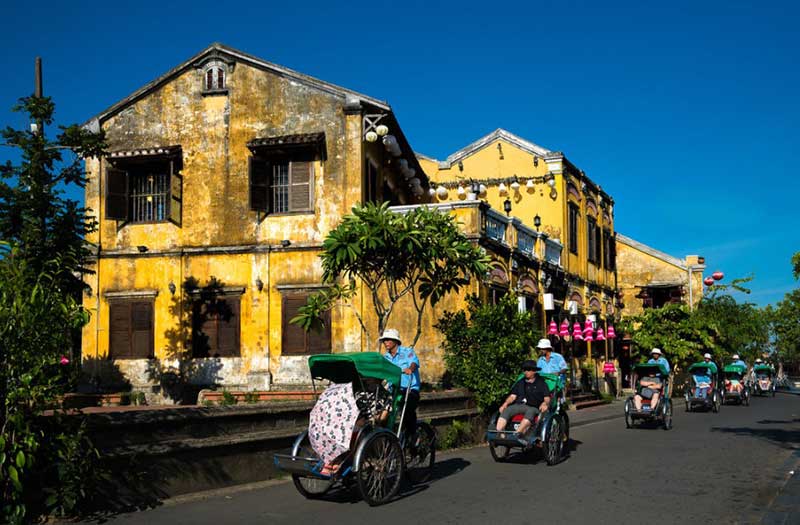 bicitaxi en vietnam - hoi an