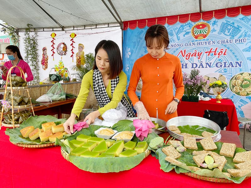 Festival de la tarta tradicional del sur de Vietnam