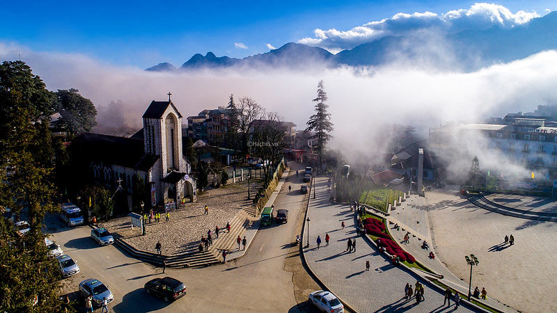 Notre Dame Cathedral, a representation of Sapa