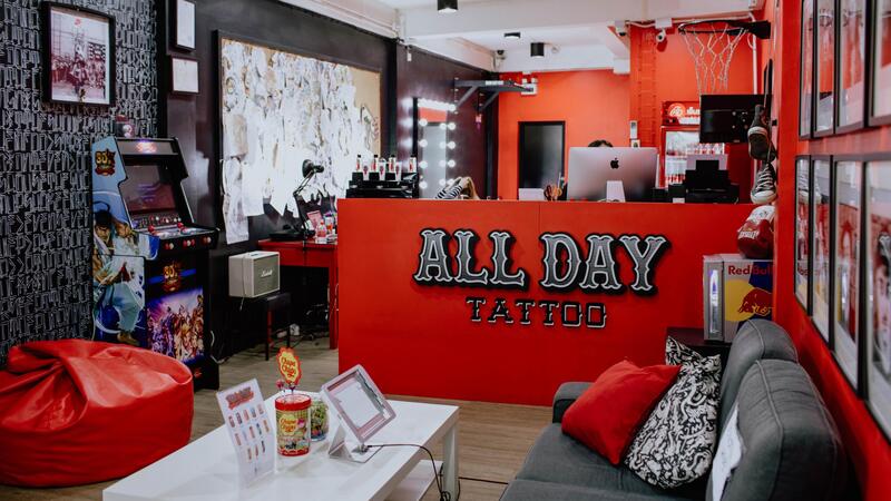 Estudio de All Day Tattoo Studio Bkk.