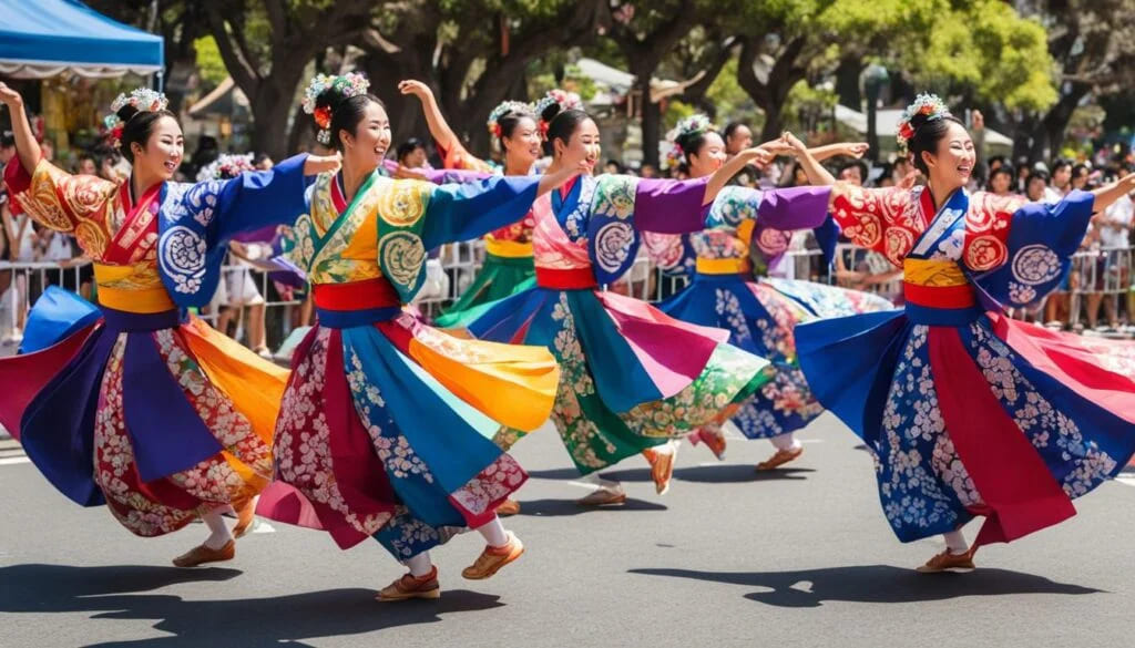 donde viajar en agosto festival en japon