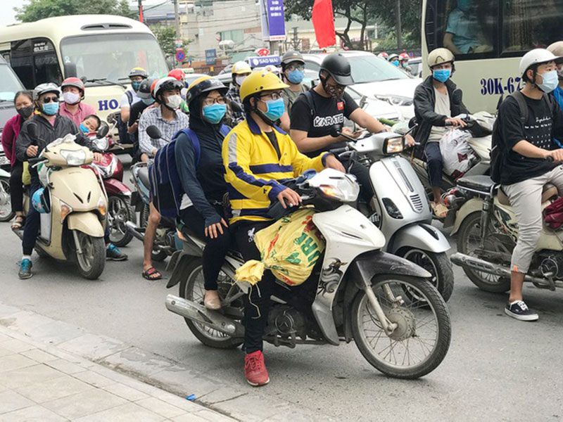 moto taxi en vietnam - be