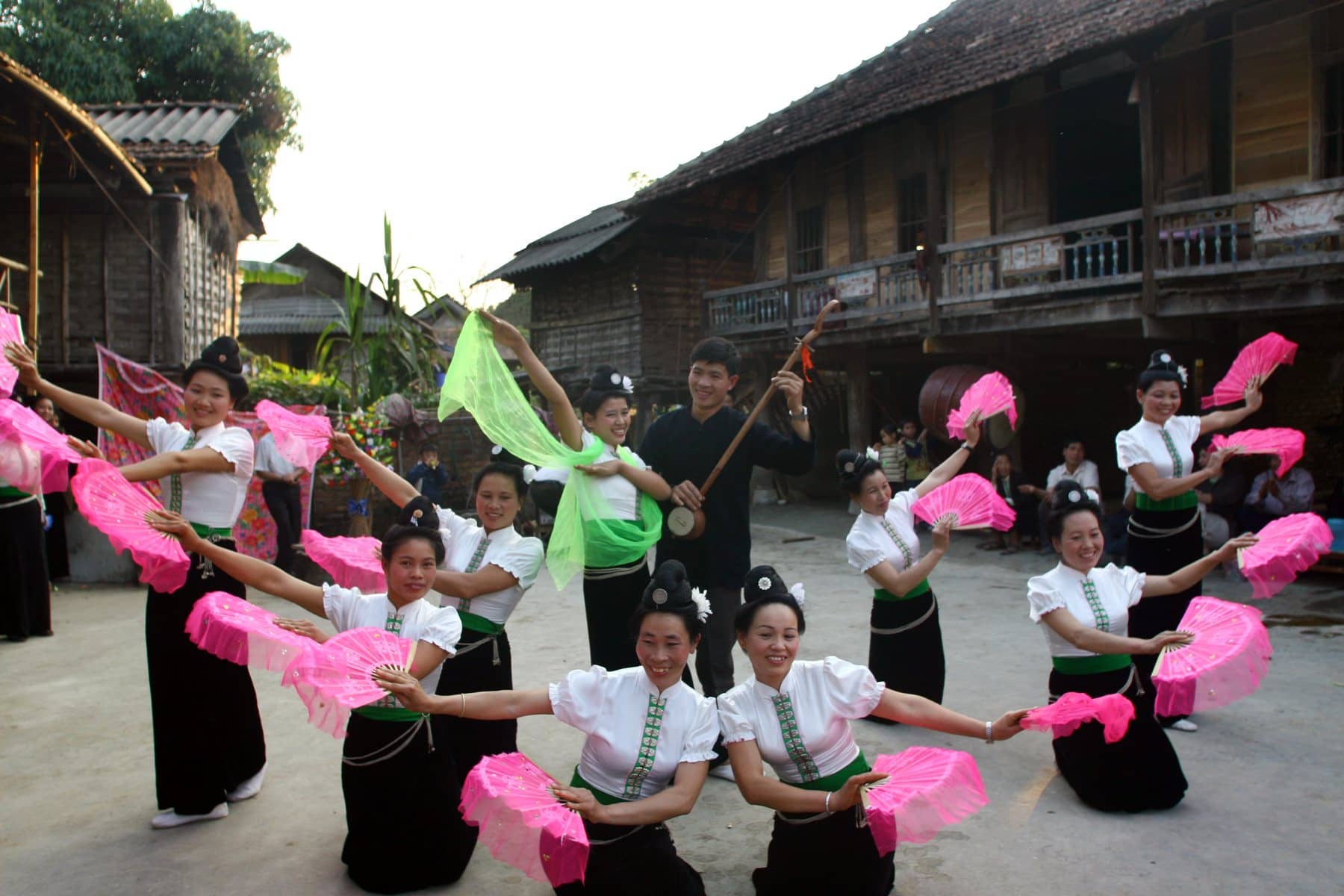 A folk dance show 