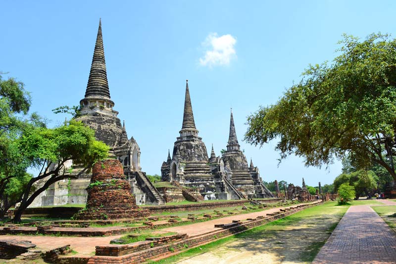 Wat Phra Si Sanphet, Ayutthaya.