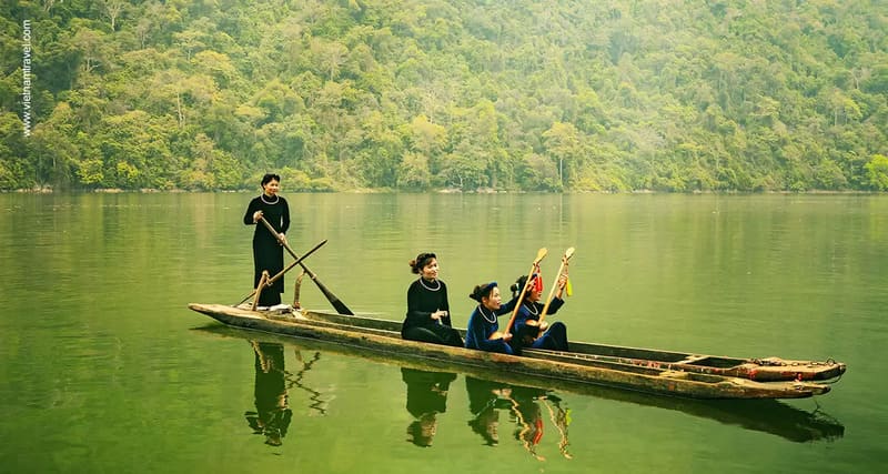 Ba Be lake Vietnam