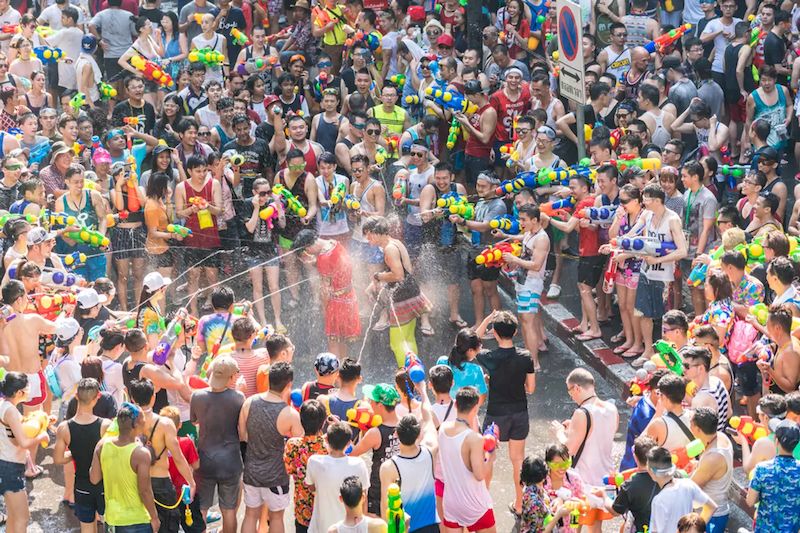 Bangkok y Chiang Mai son los dos lugares más animados del Festival Songkran. Foto: internet