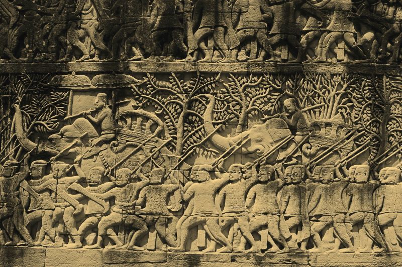 Angkor Wat bas-reliefs