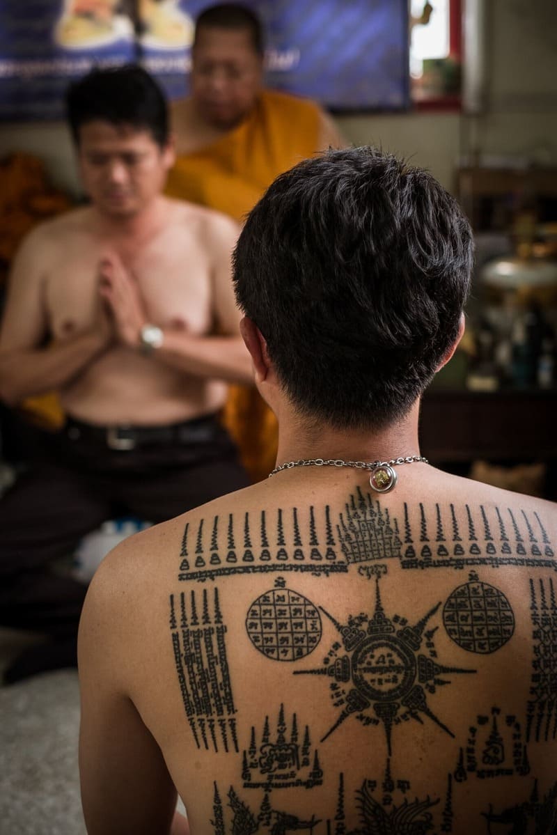 tatuaje tailandes sak yant