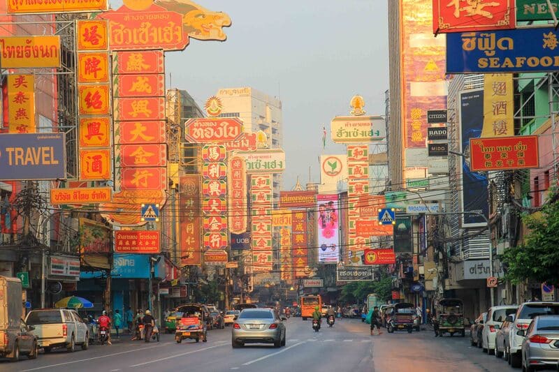 Chinatown Bangkok in the morning