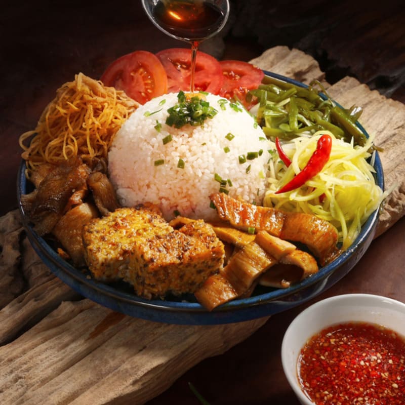Vegan Vietnamese Broken Rice