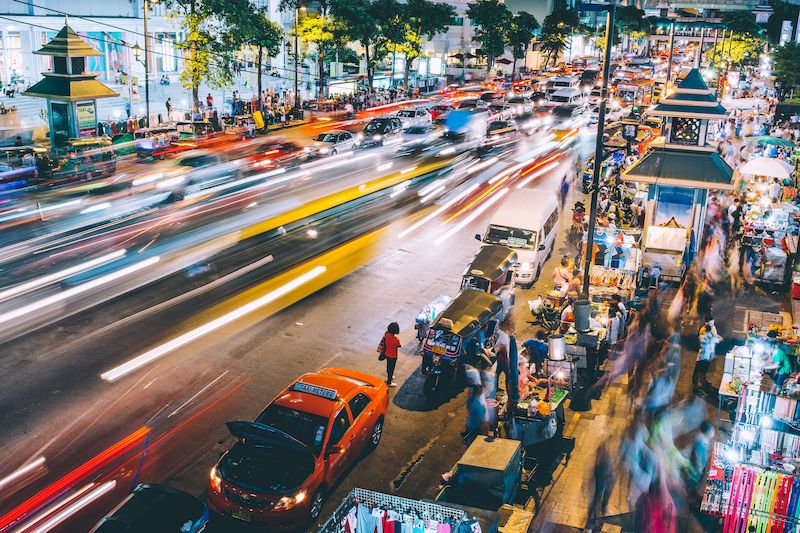 Consejos de Kampá Tour al llegar al mercado nocturno en Bangkok