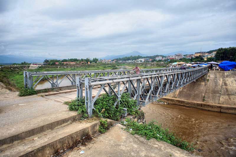 Historic Bailey Bridge (currently Muong Thanh Bridge)