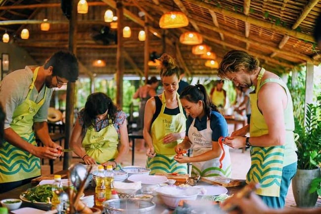 Discover local flavors through a cooking class