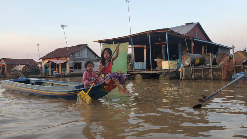 Children in Mechrey village