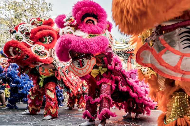 El Año Nuevo en Chinatown se celebra a gran escala. Foto: internet