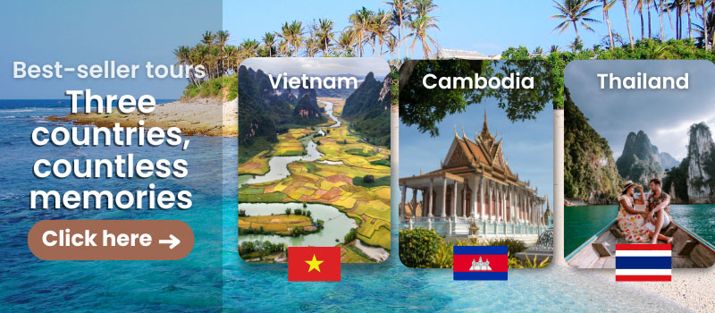 Combined vietnam cambodia thailand tour
