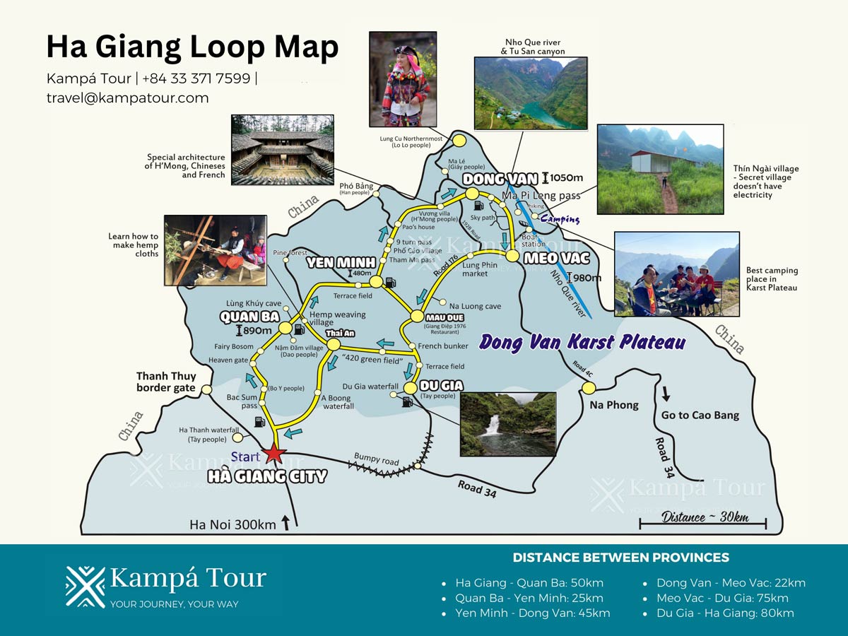 Ha Giang Loop Best Stops