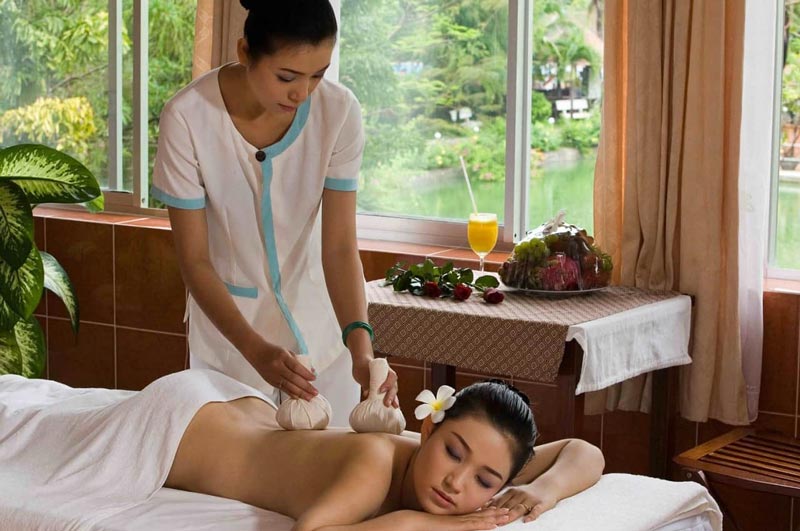 Herbal massage