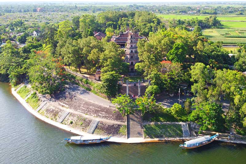 Pagoda of the Heavenly Lady on the banks of the Perfume River