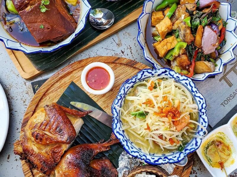 Isan is famous for its grilled dishes, especially chicken