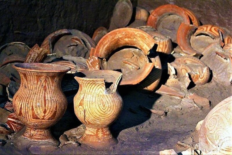 Remains dating back to the Bronze Age, some dating back more than 5,000 years